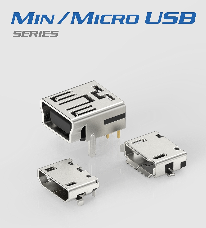 Mini /Micro USB Series - 承洧科技股份有限公司-Cherng Weei 